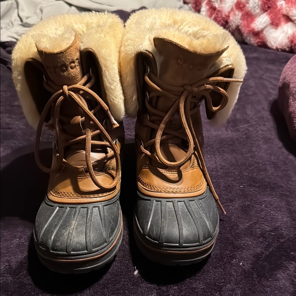 Crocs Winter Boots with Fur Lining
